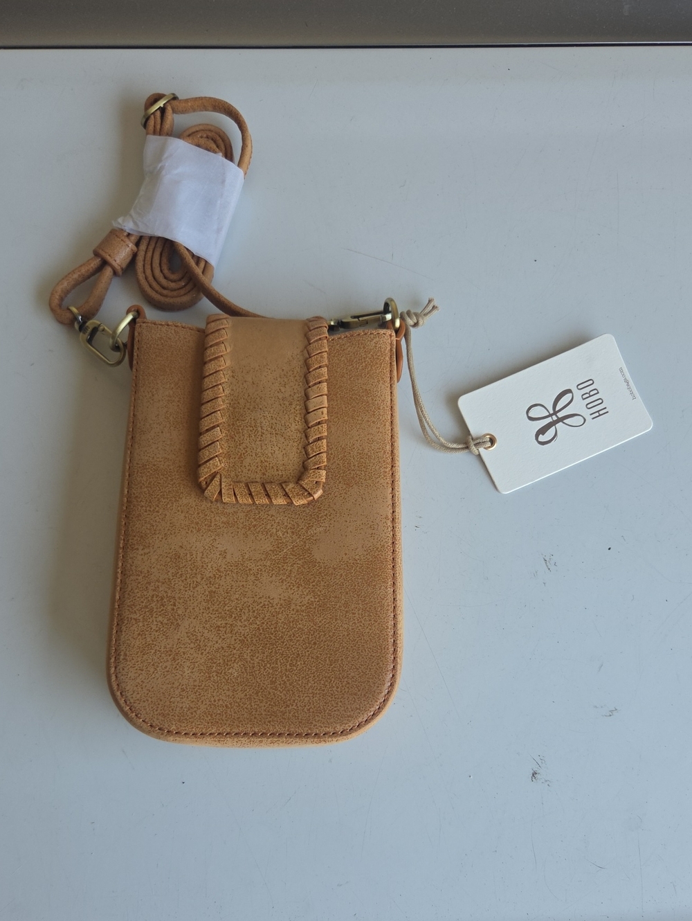 Hobo Expedition Phone Leather Crossbody Bag NWT